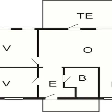 Daire 4 Person On A In Borre